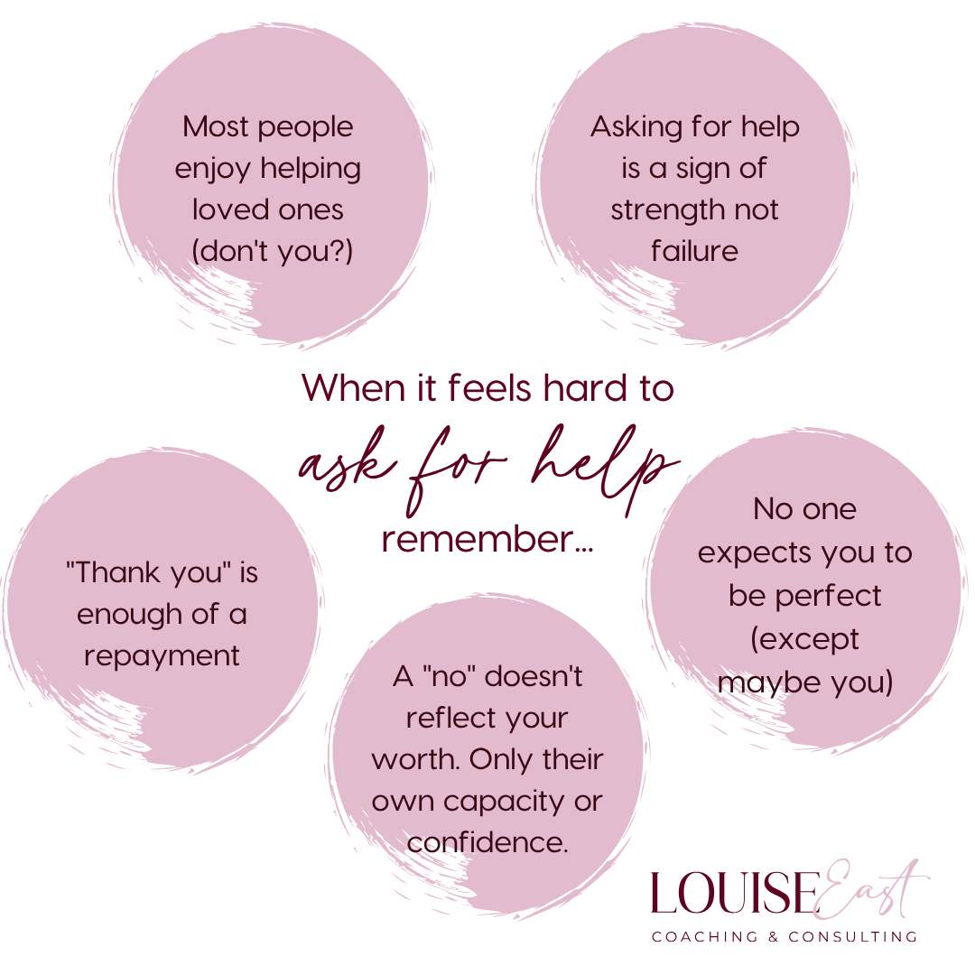 www.louiseeast.com.au Hard to ask for help